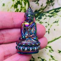 ราคา พระกริ่งปวเรศ สีปีกแมลงทับม่วง ฐาน จปร (14313440373)