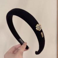 ราคา A VOGUE ที่คาดผมหรูหราแบบฝรั่งเศสสายคาดศีรษะคามิเลียเครื่องประดับผมแฟชั่นเรียบง่าย (18922050583)