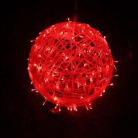 ราคา JIASHI ไฟ LED ตะกร้อแขวนบนไฟสนามกันน้ำโคมไฟลูกบอลแต่งสวนสนามไฟภายนอกอาคารไฟประดับถนนแนวคริสต์มาส (20910286203)