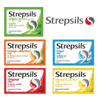 ราคา Strepsils สเตร็ปซิล ช่วยทำให้ชุ่มคอ ใช้ได้ทั้งเด็กและผู้ใหญ่ มีให้เลือก 5 รส บรรจุ 8 เม็ด และ 6 เม็ด (20401656001)