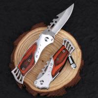 ราคา มีดพับ มีดพับสปริง มีดพับของแท้ มีดพกพาเท่ๆคมๆ มีดพกสวยๆ มีดแสตนเลส มีระบบล็อคใบมีด เปิดสปริง ไร้สนิม High Hardness Sharp Folding Knife Portable Outdoor Wilderness Survival Knife Tactical (23190839725