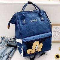 ราคา กระเป๋า เป้ หญิง คุณภาพสูง ผ้าใบ กระเป๋าเป้สะพายหลัง กระเป๋า anello ความจุขนาดใหญ่ กระเป๋าเป้มิ้กกี้อเนลโล ใบใหญ่ ใส่โนตบุคได้สบาย (22943110366)