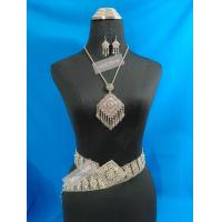 ราคา ชุดเซ็ตเครื่องประดับชุดไทย แต่งชุดล้านนาไทยประยุกต์ สินค้าพร้อมส่งจากประเทศไทย เข็มขัดยาว40นิ้ว สร้อย 15นิ้ว (21657227891)