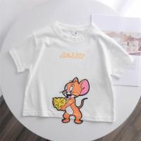 ราคา SOLANNA เสื้อยืดเด็กผู้ชาย เสื้อผ้าเด็กผู้ชาย เสื้อยืดแขนสั้นเด็กฤดูร้อนใหม่เด็กชายและเด็กหญิงพิมพ์การ์ตูนครึ่งแขนด้านบน23416 (18644450285)