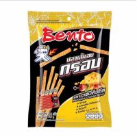 ราคา เบนโตะปลาเส้นอบกรอบรสบาร์บีคิวชีส 18 กรัม 10ห่อ (22692859854)
