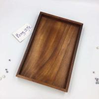 ราคา ถาดเสิร์ฟ ถาดไม้ ถาดใส่ของ ไม้ยางพารา ไม้ฉำฉา มี5ขนาด (21481441898)