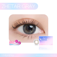 ราคา Angel Zone คอนแทคเลนส์ รุ่น Zhetar Gray 14 2 รองรับสายตาปกติและค่าสายตาสั้น 0 50 ถึง 7 00 (22607135637)