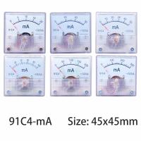 ราคา 91c4 Ma Dc Pointer Type Milliammeter 1ma 5ma 10ma 50ma 100ma 200ma 300ma 500ma Analog Mechanics Plate Table Ammeter (21969280583)