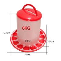 ราคา LoveTail ถังให้อาหารไก่ ถังให้อาหารไก่อัตโนมัติ เครื่องให้อาหารไก่อัตโนมัติ ป้องกันไก่คุ้ยเขี่ย ประหยัดอาหาร (22681094991)