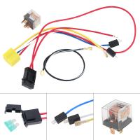 ราคา สายไฟแตรลมรถบรรทุกรถยนต์12V ชุดอุปกรณ์สายลบ30A ชุดรีเลย์12V แบบสากลสำหรับรถรถบรรทุกยานพาหนะ (21957706316)