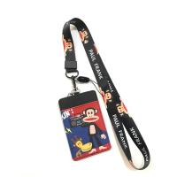 ราคา PAUL สายคล้องคอ สายคล้องบัตร ที่ใส่บัตร ซองใส่บัตร ที่ใส่บัตร พร้อมสายคล้องคอ ลาย paul frank งานดี สำหรับ บัตร 6x8 cm body 7x11cm สายกว้าง20MM BY 3985 SHOP (18640429044)