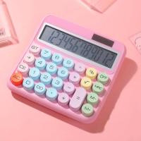 ราคา พร้อมส่ง Ins เครื่องคิดเลข 12หลัก เครื่องคิดเลขพลังงานแสง ใช้ถ่านได้ ถ่านAAA1ก้อน สีน่ารักมาก dx8866 (22851711048)