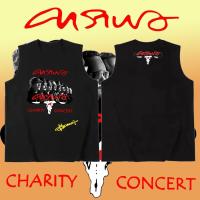 ราคา เสื้อกั๊กแขนกุด Carabao Band ผ้าCotton100 เสื้อยืดแขนสั้นพิมพ์ลายวง Carabao Rock Band เสื้อยืดคาราบาวT03 (22874908876)