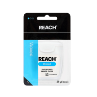 ราคา ไหมขัดฟัน REACH Waxed Floss 55yd บรรจุ 55 เส้นต่อ 1 ชิ้น ความยาวไหม 50 ม ใช้ได้ถึง 125 ครั้ง (22271503526)