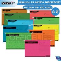 ราคา ELEPHANT แฟ้มแขวน F4 10 เล่ม ตราช้าง 905 925 และ 926 มี 8 สี หนา200 และ 230 แกรม จำนวน 1 แพ็ค (21519362789)