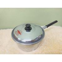 ราคา หม้อด้าม ตราจระเข้ เบอร์ 18 หม้อด้ามอลูมิเนียม หม้อด้ามจับ หม้อโจ๊ก หม้อยำ หม้อจระเข้ สีเงิน หม้อมีด้ามจับ (5276268236)