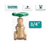 ราคา Sanwa ประตูน้ำ ทองเหลือง มีขนาดให้เลือก 1 2 3 4 1 Gate Valve (22679883462)