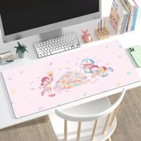 ราคา แผ่นรองเมาส์ Doraemon การ์ตูนน่ารักแผ่นรองเมาส์ขนาดใหญ่มูลค่าสูงกันลื่นขอบล็อคหนา 80 30cm (22306595091)