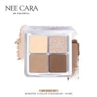 ราคา NEE CARA MONSTER 4 COLOR EYE SHADOW N1965 neecara นีคาร่า มอนสเตอร์ อายแชโดว์ x 1 ชิ้น abcmall (13569689503)