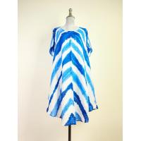 ราคา ชุดเดรสมัดย้อม ผ้ามัดย้อมทูโทน ชุด มัดย้อม คราม รอบอกเสื้อ 42 นิ้ว เสื้อยาว42 นิ้ว ย้อมสีคราม เดรสทรงยาว เน้นขายราคาถูก ใส่สบาย (23023737629)