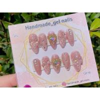 ราคา เล็บปลอม สีเจลแท้100 เล็บปลอมเจลแท้ เล็บปลอมเจ้าหญิง เล็บเจล เล็บปลอม เล็บปลอมสวย เล็บปลอมยาวแหลม (16503105962)