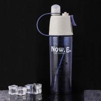 ราคา FUJIN สเปรย์ฉีดน้ำ ขวดน้ำน้ำ พร้อมหลอดดูด ภาชนะสำหรับดื่ม ถ้วยสเปรย์เครื่องดื่ม น่ารักน่ารักๆ พลาสติกทำจากพลาสติก ขวดน้ำสเปรย์ การปั่นจักรยาน (22586464057)