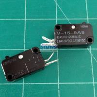 ราคา สวิทช์ OMRON ไมโครสวิทช์ Micro Switch 2 ขา 1NO 15A 250V ของแท้ V 15 9A5 OMRON 1 ตัว (19065726407)