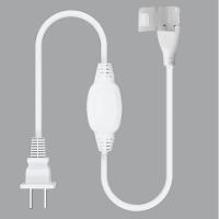 ราคา ปลั๊กไฟ สำหรับแถบไฟCOB LED 220V หัวจ่ายไฟ Neon flex ไฟสายยาง (23033351392)