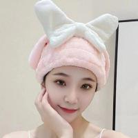 ราคา Renyi5 ผ้าขนหนูเช็ดผมดูดซับซุปเปอร์สำหรับผมเปียกแห้งเร็วผ้าเช็ดผมไมโครไฟเบอร์ผ้าขนหนูเช็ดผมกับโบว์ผ้าโพกหัวผ้าขนหนูเช็ดผมดูดซับพิเศษสำหรับผมหยิกยาวและหนา (22698351501)