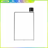 ราคา ขวดน้ำ ทรงแบน แบบใส ขนาด A5 A6 420 350ML ขวดน้ําพลาสติก บริการหลังการขายดี (21538188683)