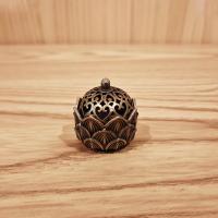 ราคา ที่ใส่กำยานดอกบัวมงคล ทองเหลือง เสริมพลังบูชาองค์เทพ เสริมสิริมงคล บูชาพระพิฆเนศ ky03 (23177625541)