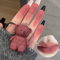 ราคา ลิปจิ้มจุ่ม ลิปหมี ลิปสติก พวงกุญแจ กำมะหยี่เนื้อแมท สีนู้ด ลิปสติก ลิปจิ้มจุ่ม ลิปจุ่ม Art Value A01 (18888475033)