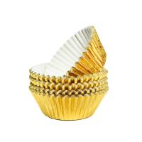 ราคา พร้อมส่ง 100ชิ้น ถ้วยกระดาษฟอยล์ ถ้วยมัฟฟิน ถ้วยคัพเค้ก ถ้วยกระดาษ อบขนม ถ้วยจีบ ถ้วยจีบกระดาษ เข้าเตาอบได้ (19078602499)