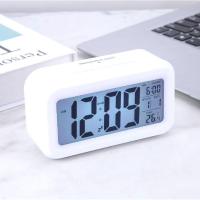 ราคา นาฬิกาปลุกดิจิตอล LCD พร้อมปฏิทิน เครื่องวัดอุณหภู นาฬิกาปลุกตั้งโต๊ะแบบดิจิตอล (23178041209)