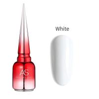 ราคา สีเจล AS สีขาว สีขาวนม สีดำโปร่งใส สีดำ สีเจลทาเล็บ ยาทาเล็บ เล็บเจล 1 (17562487112)