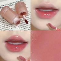 ราคา Herorange แสงน้ำ Cermin Kaca สีใสลิปเคลือบริมฝีปากกันน้ำไม่ติดลิปสติกเหลวแต่งสีลิปสีนู้ด (21856039339)