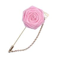ราคา เข็มกลัด รูปดอกไม้ สําหรับติดเสื้อสูท งานแต่งงาน Mens Suit Rose Flower Brooches Canvas Fabric Ribbon Tie Lapel Pin Badge With Tassel Chain Men Wedding Boutonniere Brooch (19308533742)