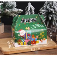 ราคา แบบใหม่ พร้อมส่ง กล่อง กล่องกระดาษ กล่องคริสมาส วันคริสมาส ใส่ขนม คุกกี้ (22435896541)