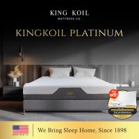 ราคา KingKoil รุ่น Platinum ที่นอนไอโซคอยด์พ็อกเก็ตสปริง เสริมยางพาราธรรมชาติและคูลเจลเมมโมรี่โฟม ขนาด 3 5ฟุต 5ฟุต 6ฟุต หนา 11 นิ้ว สัมผัสนุ่มแน่น (9052222977)