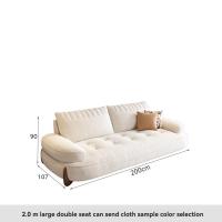 ราคา โซฟา โมเดิร์น Frosted fabric sofa set living room (22517055292)