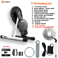 ราคา มาจีนจักรยาน T110เงียบผู้ฝึกอัจฉริยะจักรยานในร่มขับตรงแม่เหล็กไฟฟ้าพับเก็บได้กันความร้อนผ่านเพลาบลูทูธ Ant (19432670554)