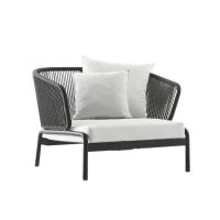 ราคา BUNISE Icarus Scandinavian Outdoor Sofa ชุดเฟอร์นิเจอร์กลางแจ้ง ชุดเฟอร์นิเจอร์สนาม เก้าอี้สนาม โต๊ะสนาม ชุดเฟอร์นิเจอร์ไม้หวายสานตกแต่งสวน โซฟาเดี่ยว โซฟาสำหรับกลางแจ้ง โซฟา 1 3 ที่นั่ง ทนแดด ทนฝน เห