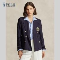 ราคา Polo Ralph Lauren เสื้อเบลเซอร์ผู้หญิง Blazer Double Breasted Crest Blazer รุ่น WMPOOTWN5V20206 สีฟ้า (20849653836)