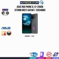 ราคา ผ่อน0 10ด ASUS ROG PHONE 8 12 256GB Storm Grey AI2401 1C034WW ประกัน1Year BY NOTEBOOK STORE (21688910801)