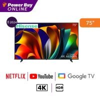ราคา HISENSE ทีวี A6500N Series Google TV 75 นิ้ว 4K UHD LED รุ่น 75A6500N ปี 2024 (22624747153)
