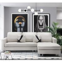 Koncept Furniture โซฟาหนังเข้ามุม 259x166x94 ซม. รุ่น TIMMY