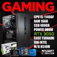 ราคา คอมพิวเตอร์เล่นเกมส์ไม่ถึงสองหมื่นได้ RTX 3050 Intel Core I5 11400F RAM 16GB RTX 3050 (20858502283)