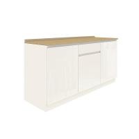 ราคา INDEX LIVING MALL ตู้ครัวบานเปิดพร้อมลิ้นชัก รุ่นเตตริส ขนาด 180 ซม สีขาว ธรรมชาติ (22742305740)