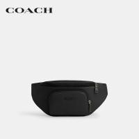 ราคา COACH กระเป๋าคาดเอว กระเป๋าคาดอกผู้ชายรุ่น Racer Belt Bag CT754 QB BK สีดำ (22821215180)