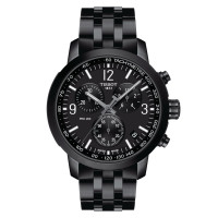 ราคา Tissot PRC 200 Chronograph ทิสโซต์ พีอาร์ซี 200 โครโนกราฟ สีดำ ดำ T1144173305700 นาฬิกาสำหรับผู้ชาย (7857386750)